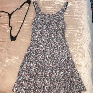 American Eagle XXS black and floral dress